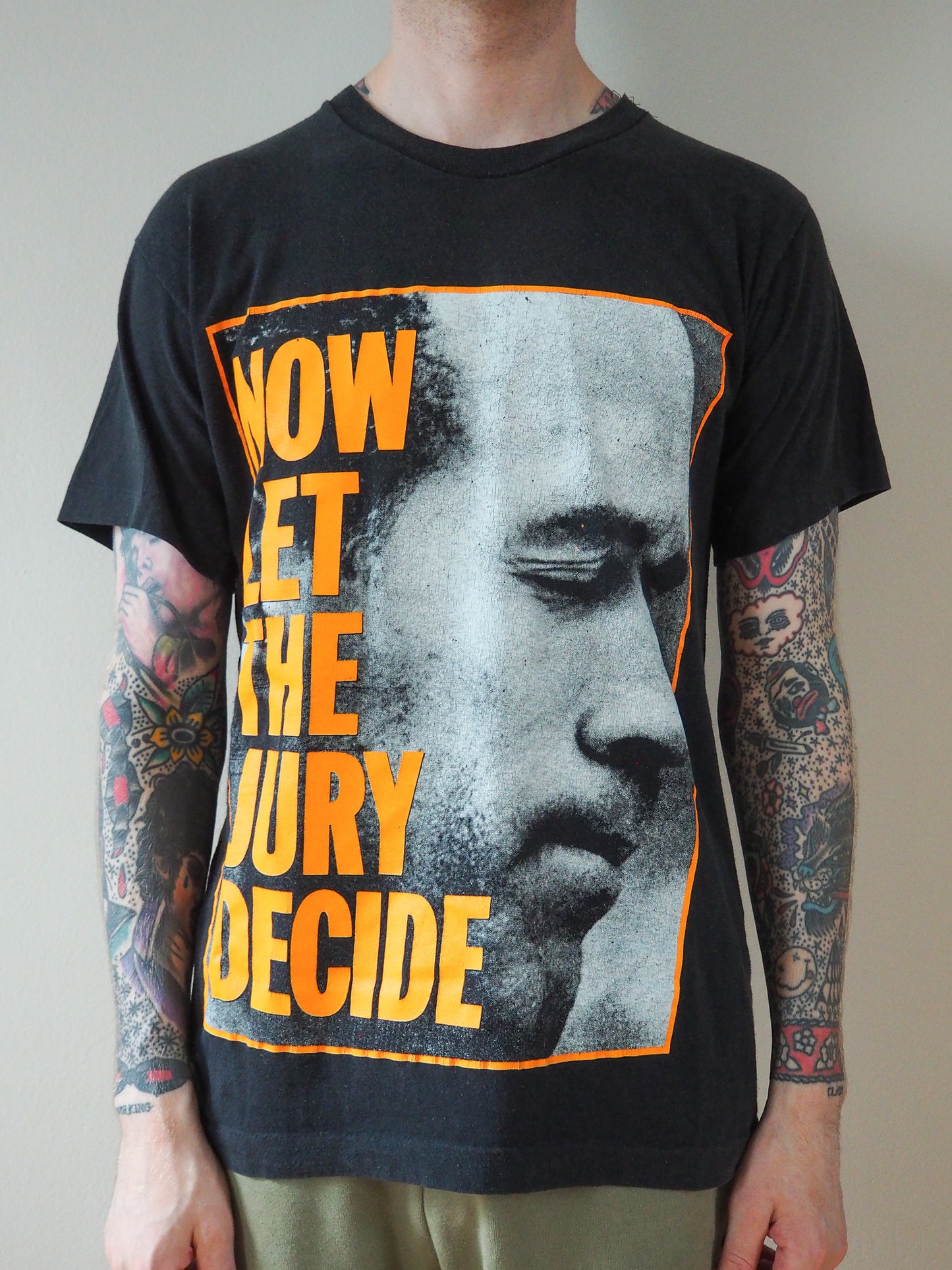 90s OJ Bootleg "Now Let the Jury Decide" t-shirt