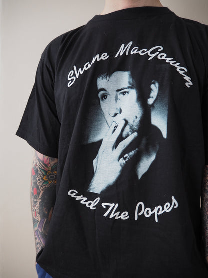 90s Shane MacGowan and the Popes Euro Bootleg t-shirt