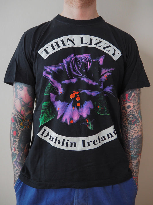 90s Thin Lizzy "Flower" Ireland t-shirt