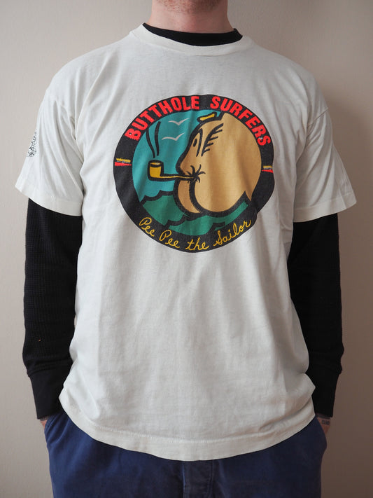 90s Butthole Surfers "Pee Pee The Sailor" t-shirt