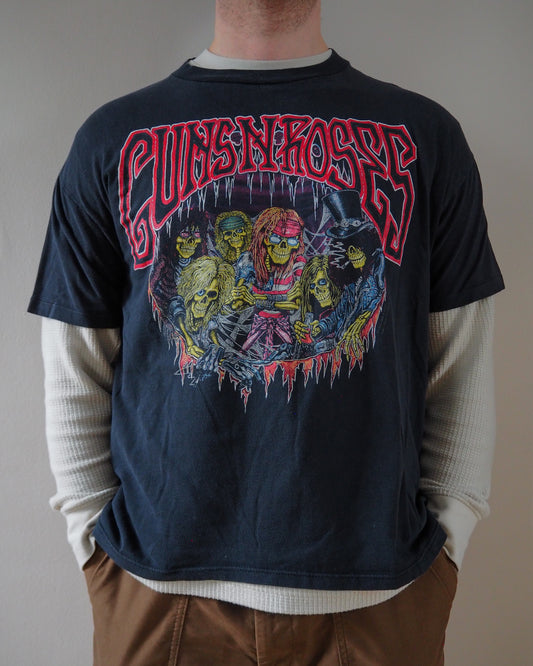1991 Guns and Roses "Use Your Illusion" tour  t-shirt