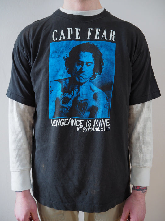 1991 Cape Fear "Vengence is Mine"  t-shirt