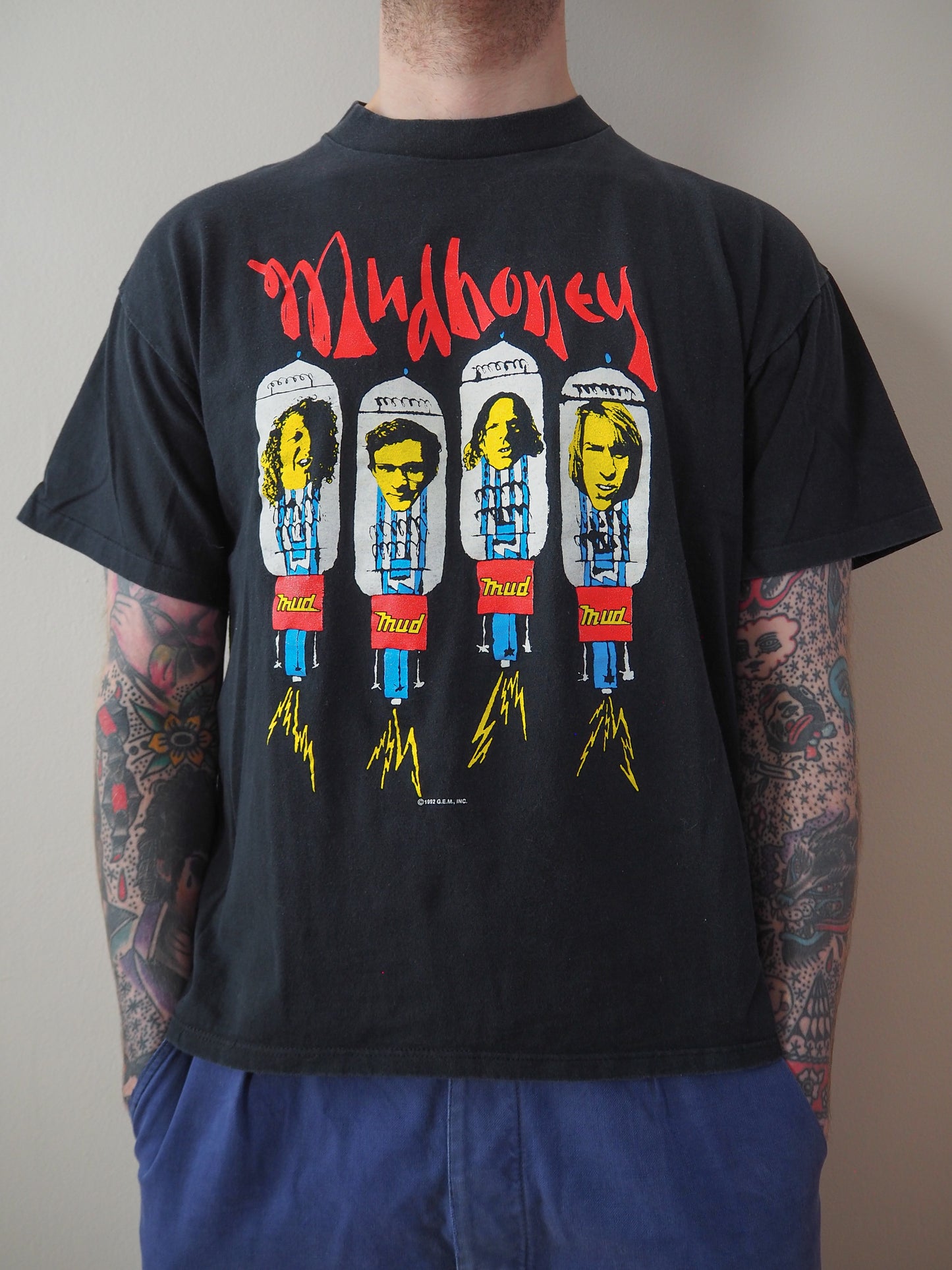 1992 Mudhoney "Light Bulb" tee