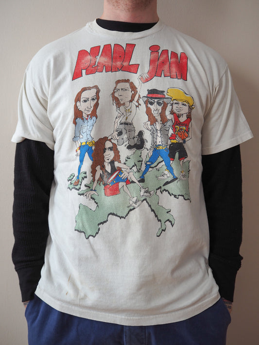 1992 Pearl Jam "World Jam" tour shirt