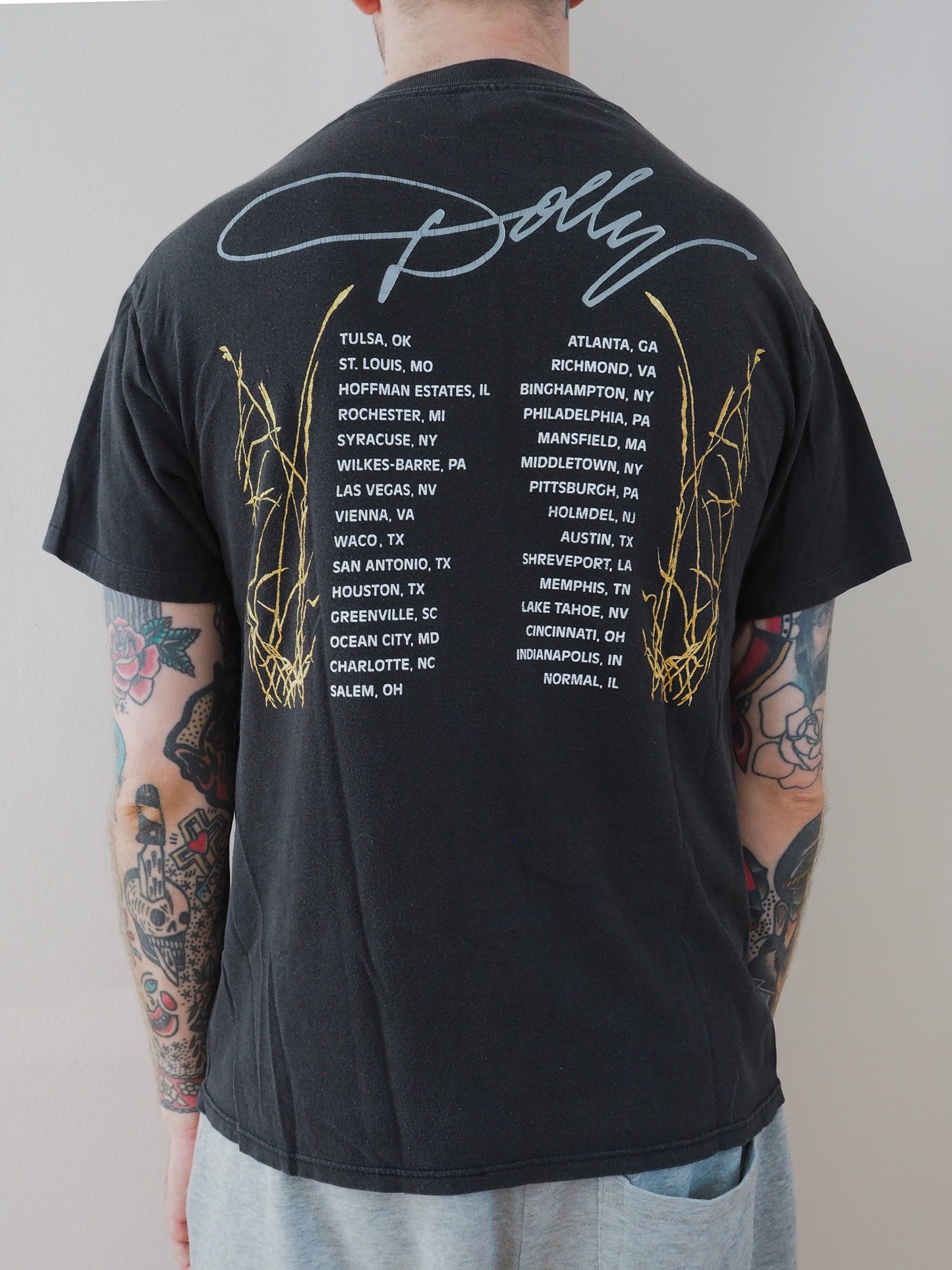 1992 Dolly Parton US tour t-shirt