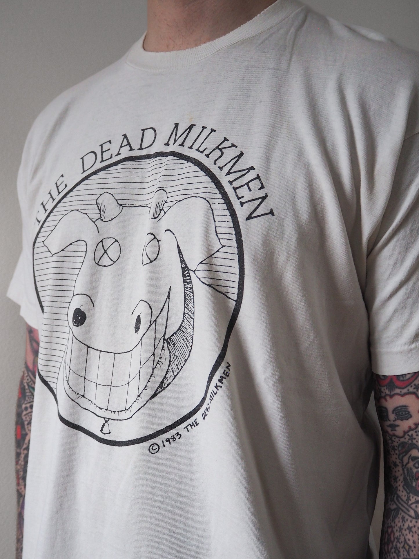 1993 Dead Milkmen 'Dick is Coming' tour t-shirt