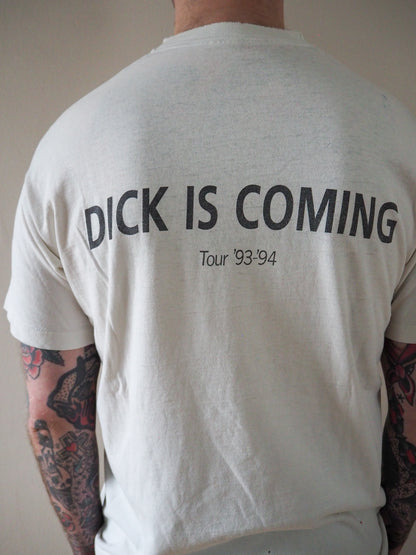 1993 Dead Milkmen 'Dick is Coming' tour t-shirt