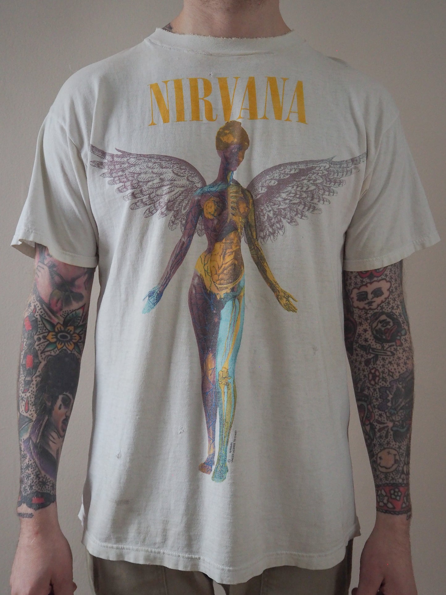 1993 Nirvana In Utero t-shirt