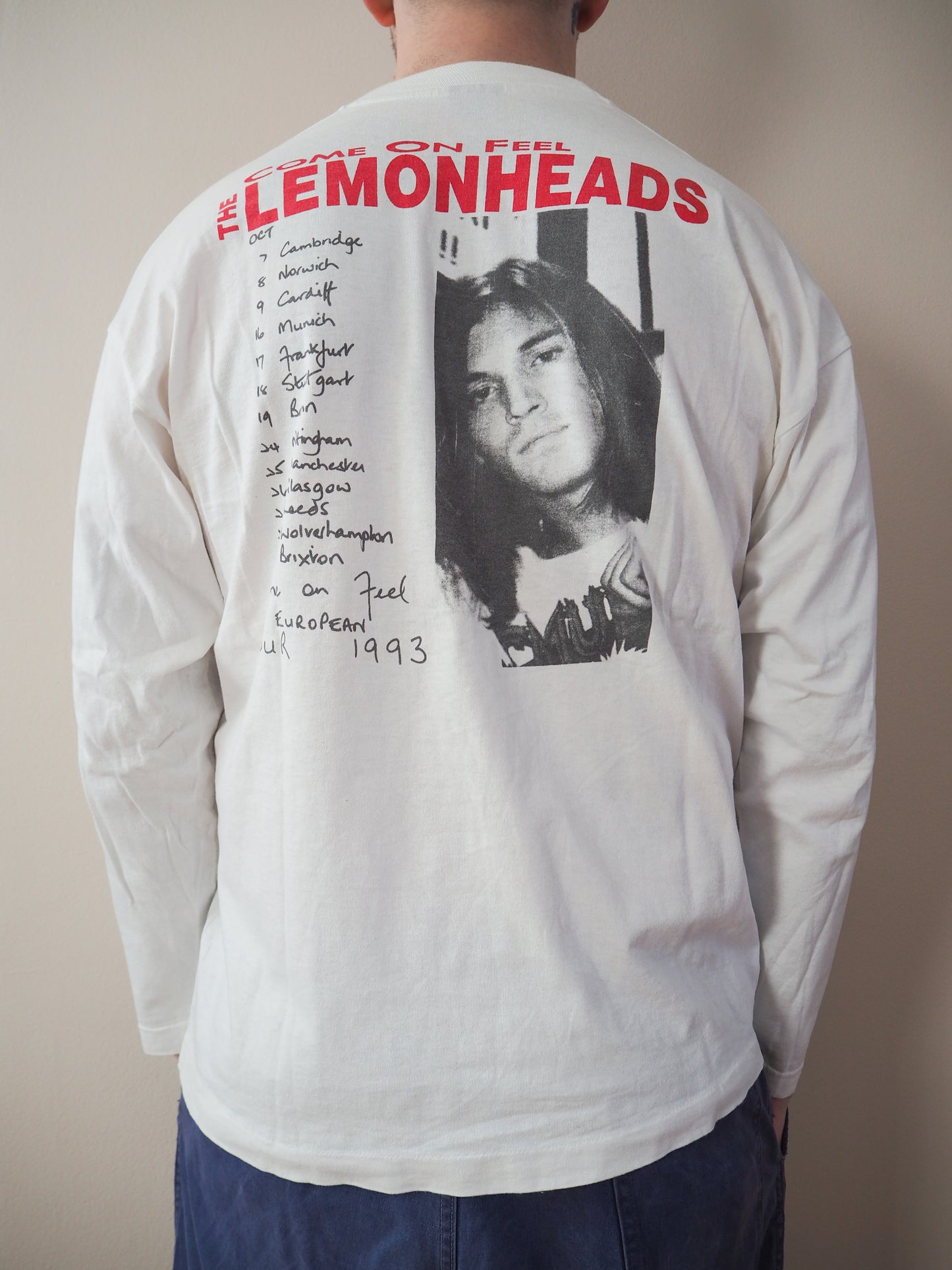 1993 The Lemonheads "Come on and Feel" longsleeve