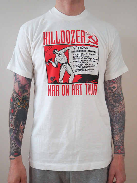 1994 Killdozer "War on Art" tour t-shirt