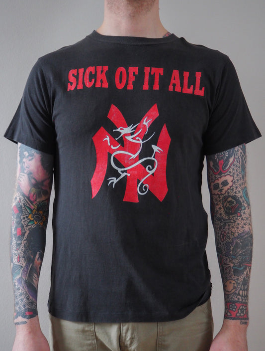 1995 Sick of It All "The Pain Strikes"  t-shirt