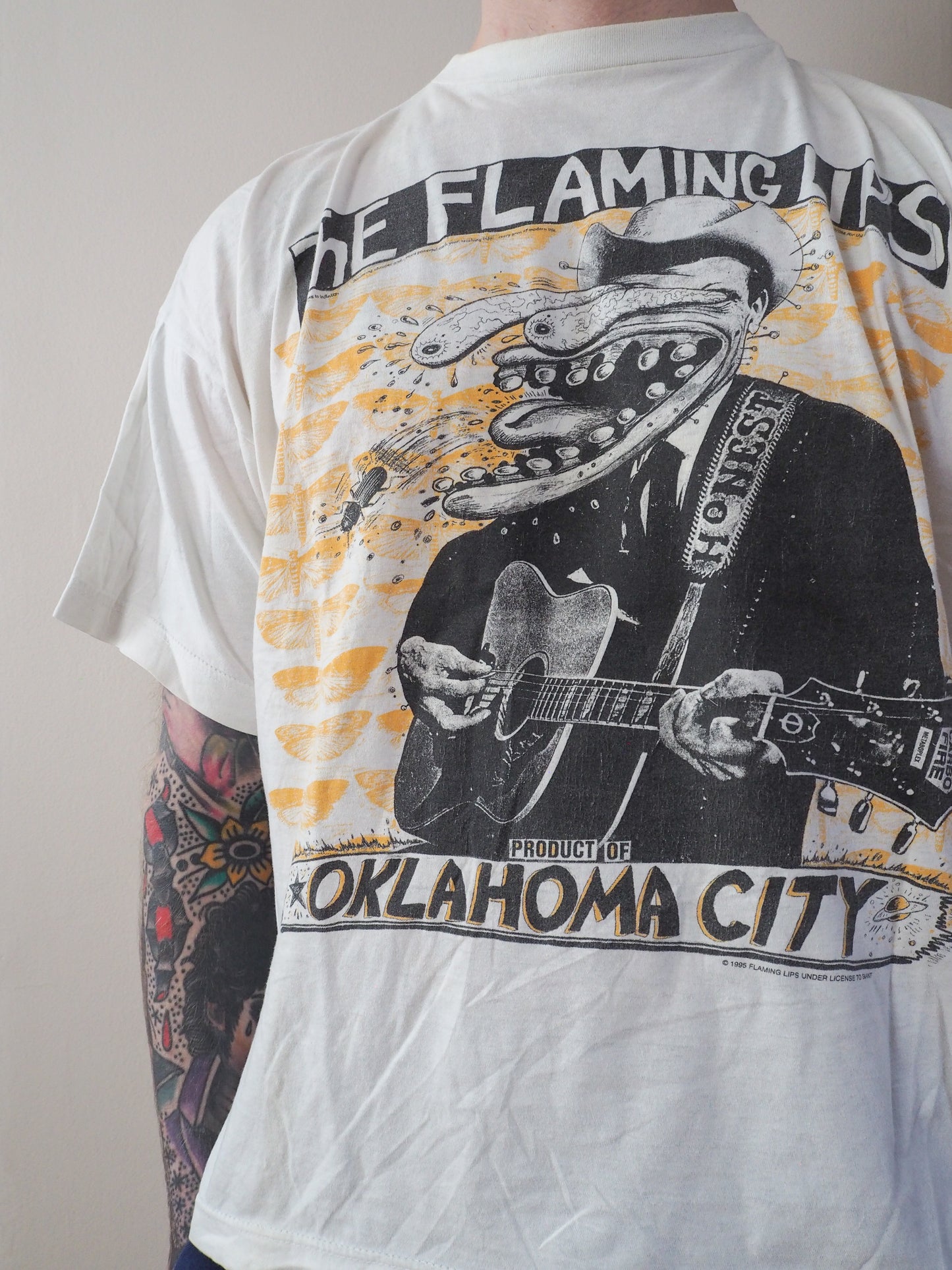 1995 The Flaming Lips "Product of Oklahoma City" shirt