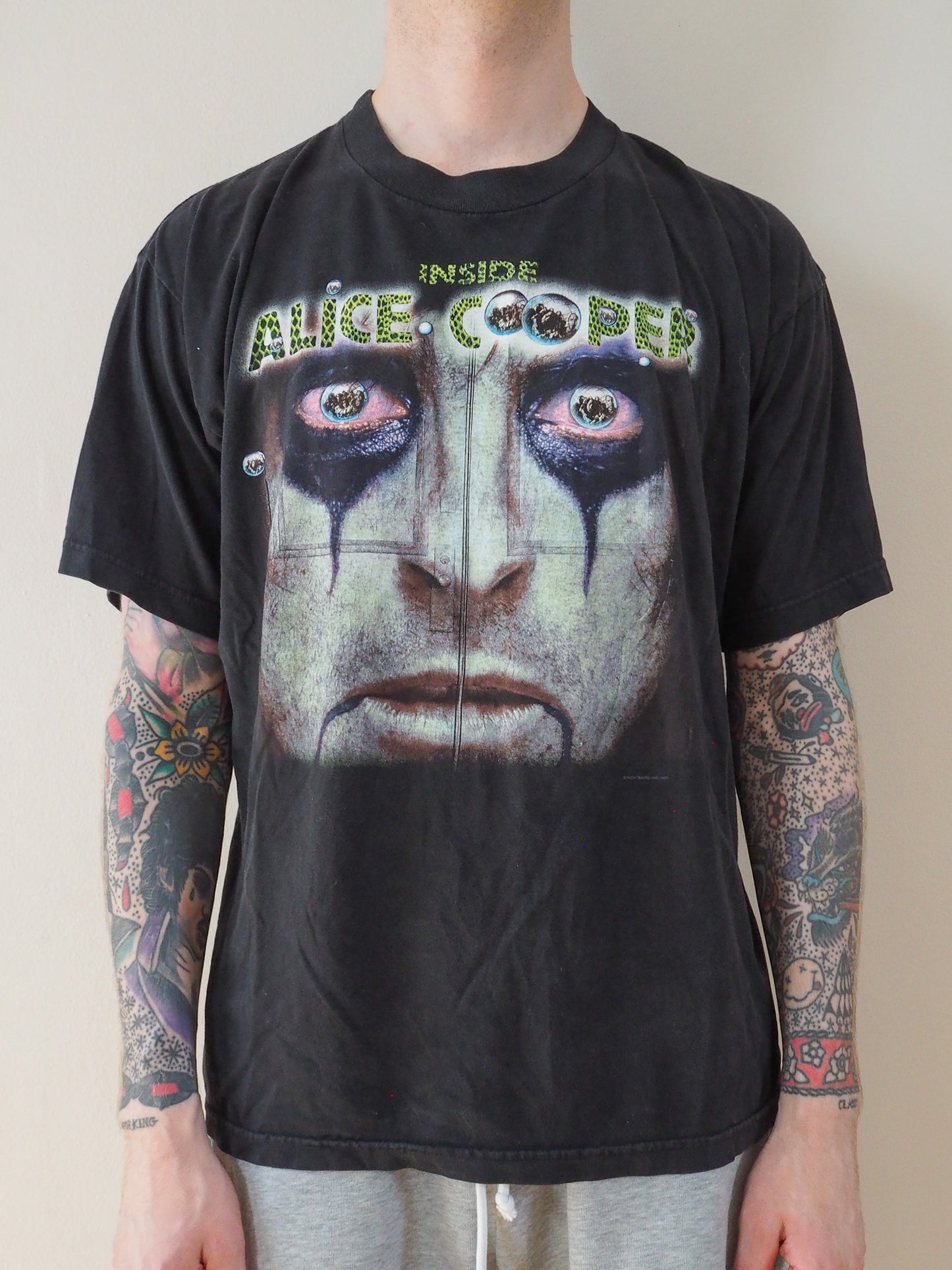 1999 Alice Cooper "Inside Alice Cooper" t-shirt