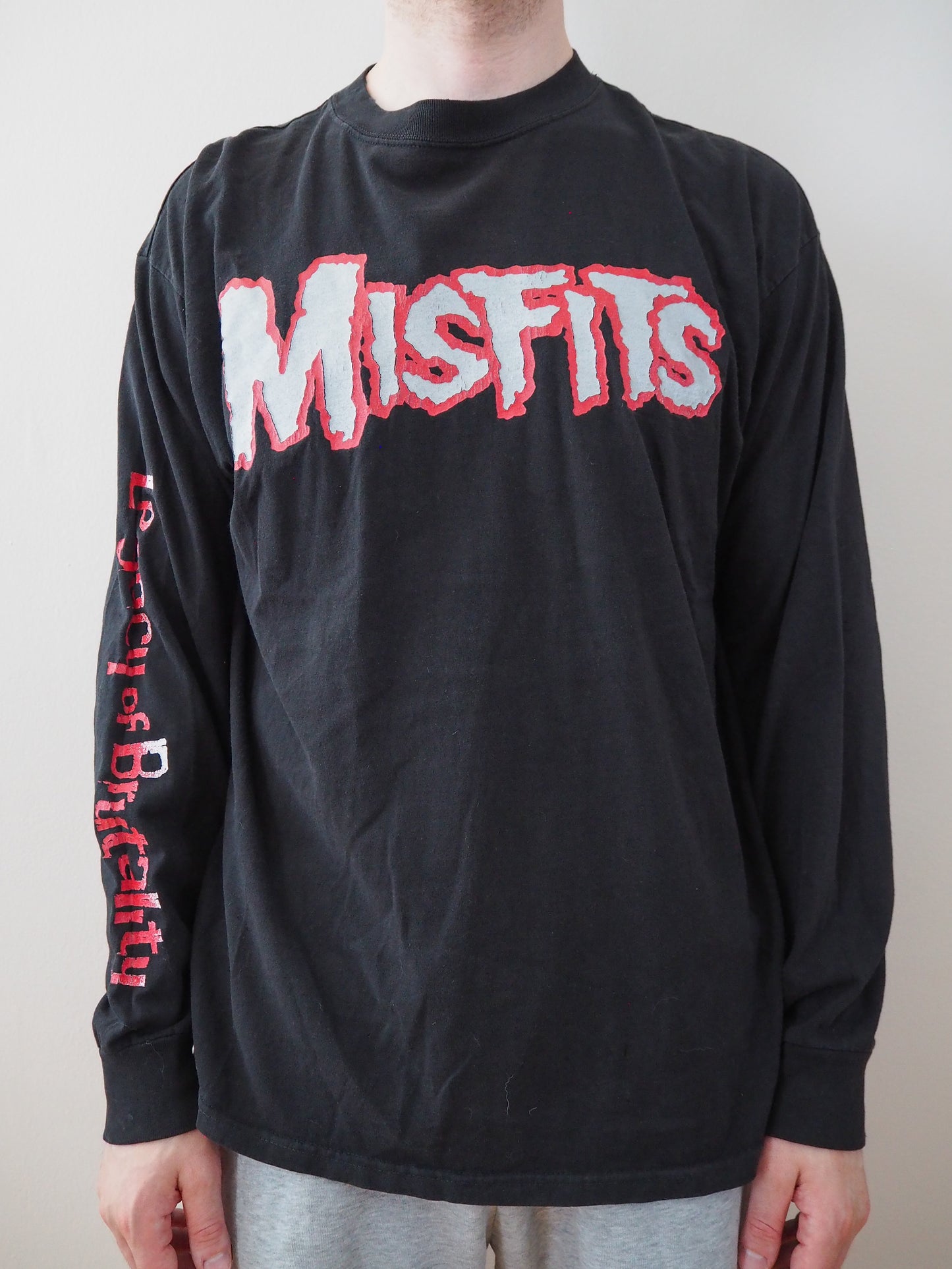 1999 Misfits "Skeleton with a mic" longsleeve