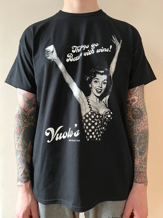 Things Go Better with Wine t-shirt
