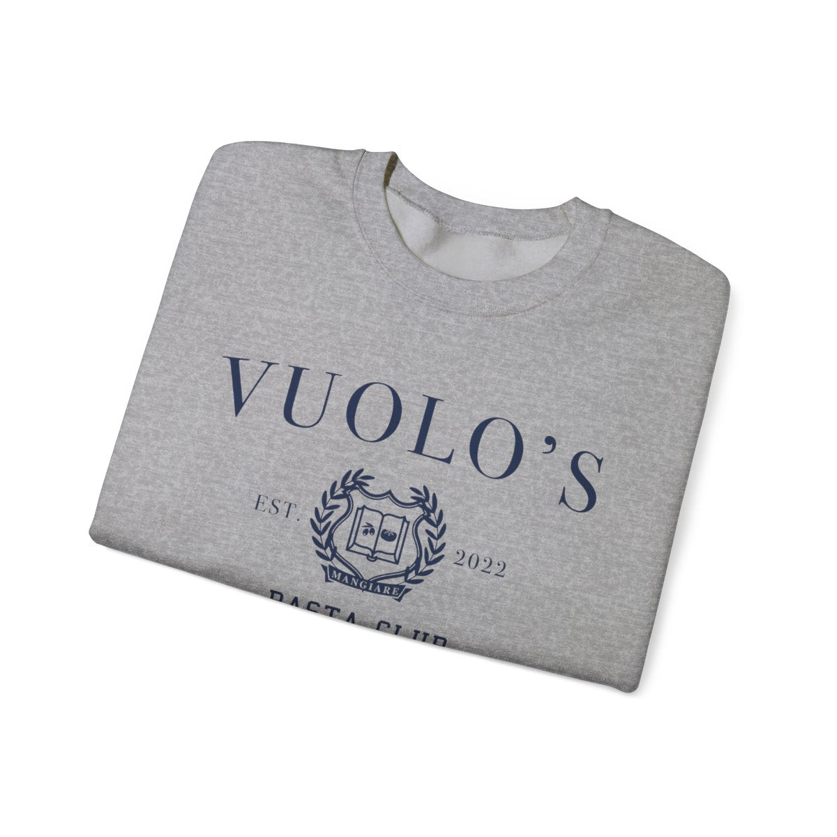 Vuolo's Pasta Club Crewneck - Heather Gray