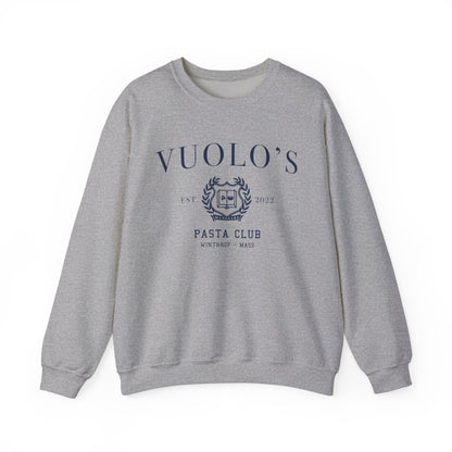 Vuolo's Pasta Club Crewneck - Heather Gray