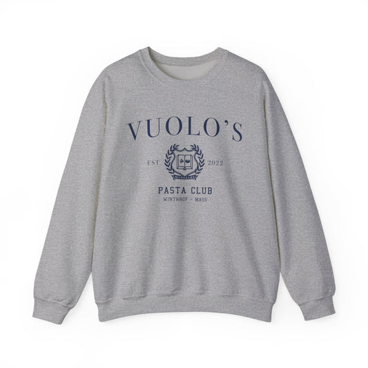 Vuolo's Pasta Club Crewneck - Heather Gray